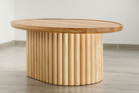 Natural Modern Ash Solid Wood Coffee Table For Sale At 1Stdibs regarding Styling Your White Ash Solid Wood Coffee Table with an Auxiliary Piece